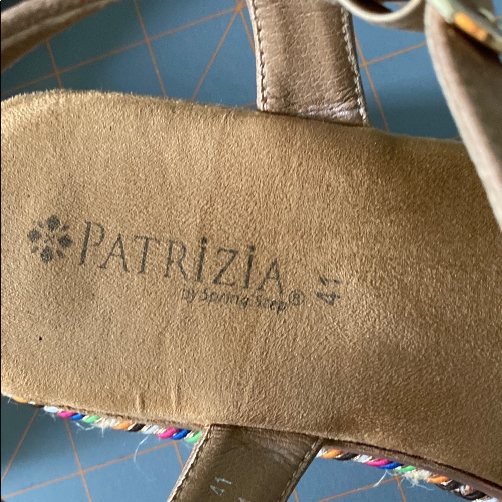 Patrizia Spring Step Platform Sandals with Colorful Braided Straps - Picture 2 of 5